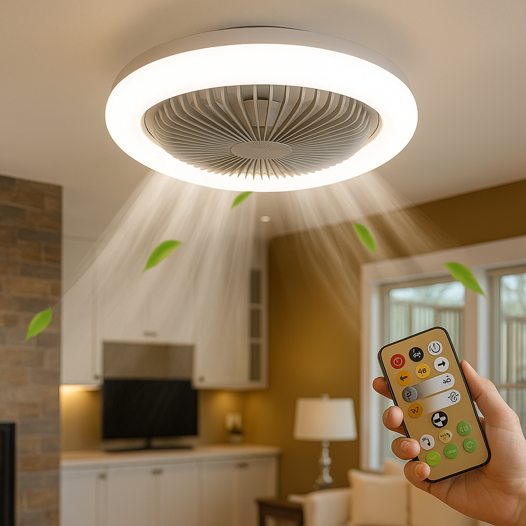 Ventilador de Techo Compacto - FreshBeam™