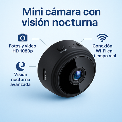Mini Cámara Vigilancia- Spy Dot