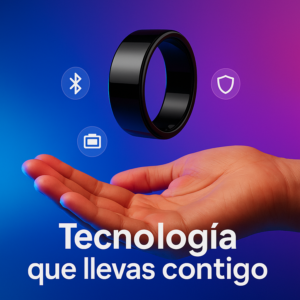 ANILLO INTELIGENTE CON ESTUCHE DE CARGA