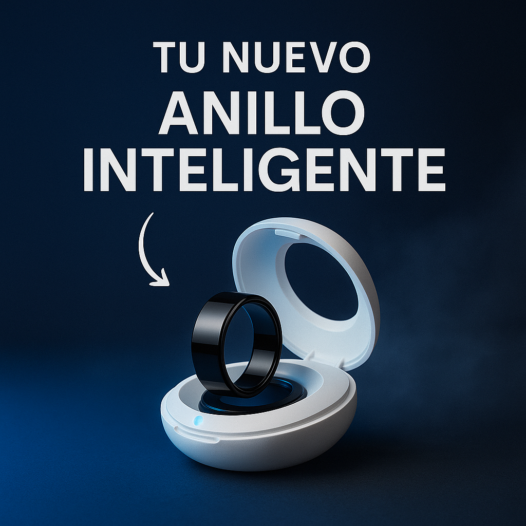 ANILLO INTELIGENTE CON ESTUCHE DE CARGA