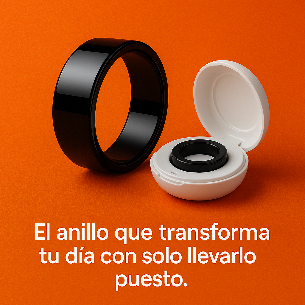 ANILLO INTELIGENTE CON ESTUCHE DE CARGA