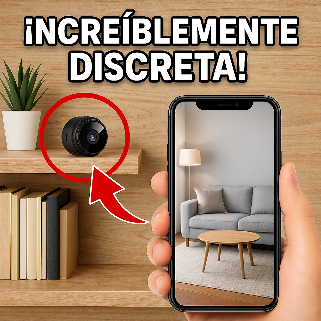 Mini Cámara Vigilancia- Spy Dot