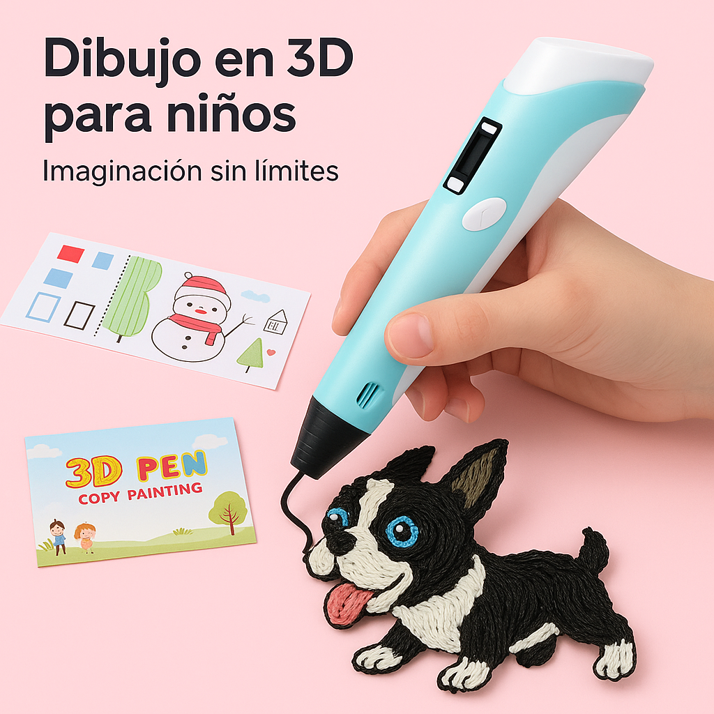 Bolígrafo Creativo 3D – ShapeMaker
