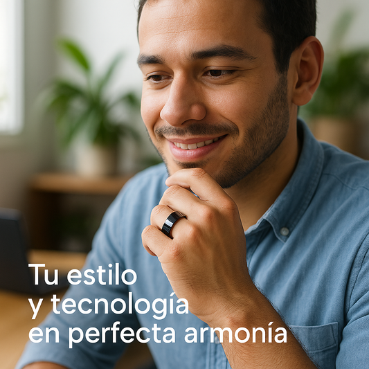 ANILLO INTELIGENTE CON ESTUCHE DE CARGA