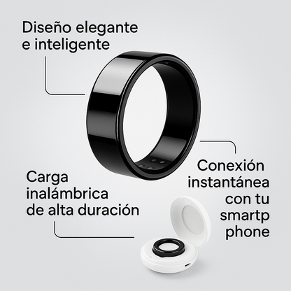 ANILLO INTELIGENTE CON ESTUCHE DE CARGA