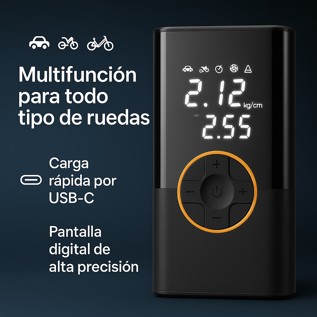 Inflador Multiuso Automático - MaxPump