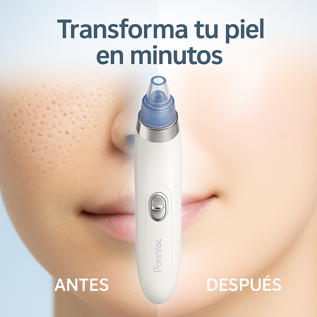 Limpiador Facial por Succión – PoreVac