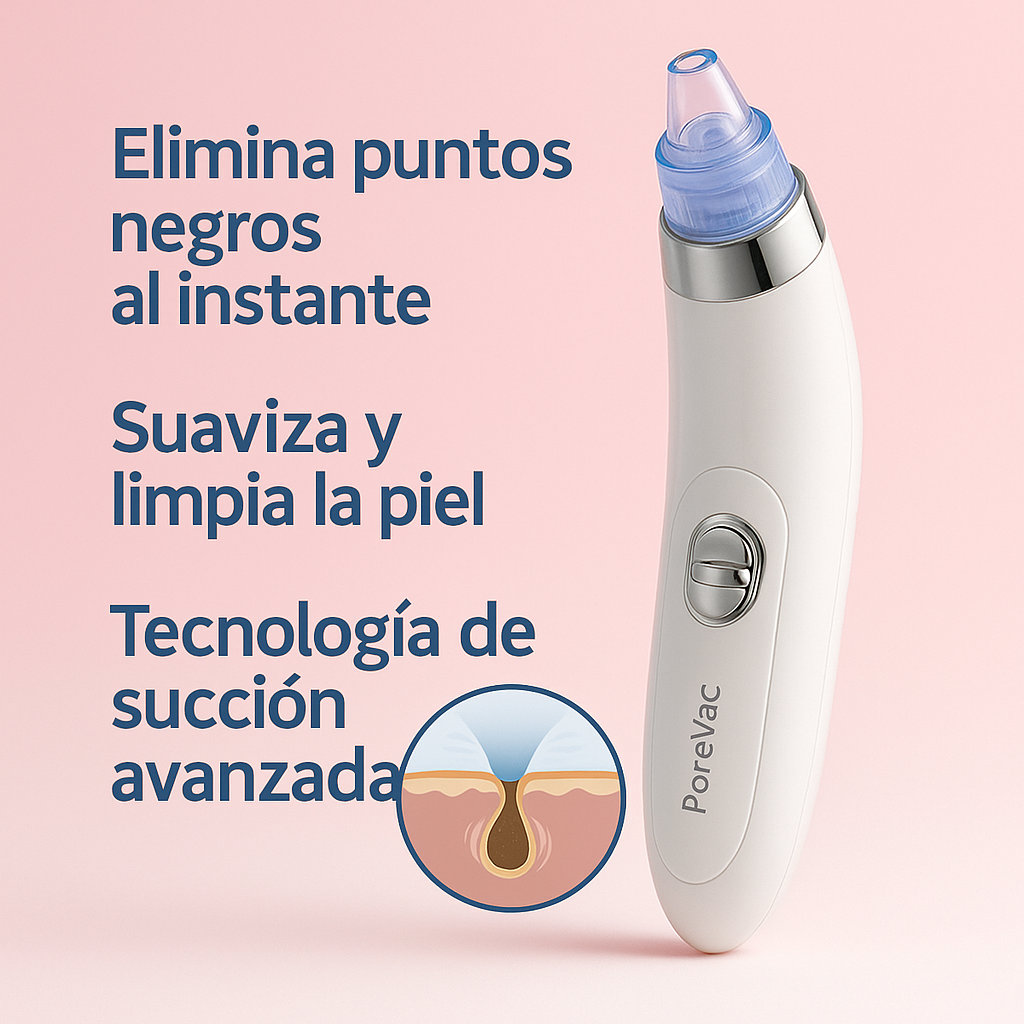 Limpiador Facial por Succión – PoreVac